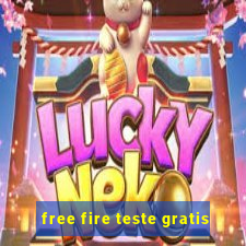 free fire teste gratis